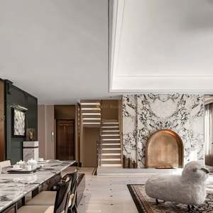 Chimenea de Acero Inoxidable Personalizada EX987 para Proyectos Residenciales de Alta Gama - Product Image 1