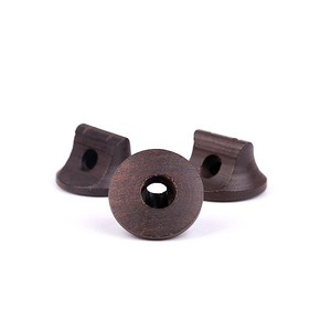Puente de violín de ébano negro, piezas de instrumentos de cuerda duraderas sin recubrimiento - Product Image 3