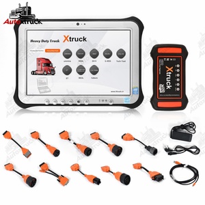 Herramientas de Diagnóstico para Camiones Multimarca X Truck Y009 Isuzu Spd3 Hino ET, Herramientas de Diagnóstico Universales para Camiones Diésel de Servicio Pesado, Tableta FZ-G1 de 24 V, Naranja/Negro - Product Image 2