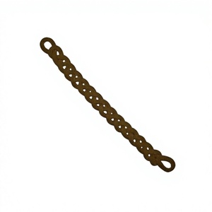 Correa de Macramé Trenzada de 3 Hilos Dada Gold Bullion, Recubierta, de Alta Tenacidad, Personalizable TAO-CC-3015 para Ceremonias - Product Image 3