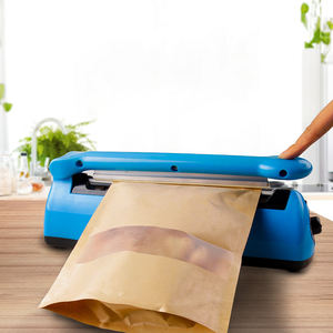 Machine à sceller manuelle JX-200 pour film plastique et aluminium, idéale pour l'emballage domestique et les petites productions. - Product Image 5