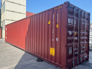 Contenedor Intermodal de Transporte Seco 40HQ High Cube, Capacidad 68CBM, Segunda Mano, Usado, Acero Corten, Piso de Madera/Acero - Product Image 3