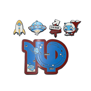 Expositor Metálico de Aleación de Zinc Premium con Diseño de Nave Espacial, Estrella, Luna y Elemento Tierra, Regalo de Aniversario, con Caja - Product Image 3