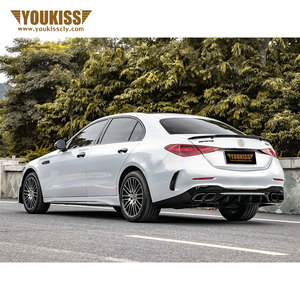 Pour 2015-2021 <span class=keywords><strong>mercedes</strong></span> Benz classe c W205 modifié W206 C63 AMG Bodykit pare-chocs avant arrière garde-boue calandre <span class=keywords><strong>capot</strong></span> - Product Image 5