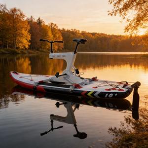 Leverancier van opblaasbare waterfietsen voor resorts, watersportuitrusting, opblaasbare waterfietsen, drijvende fietsen te koop - Product Image 1