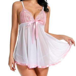 جودة الملابس الداخلية تصميم الأزياء نمط الجملة الفاخرة كوندول حزام برعم الحرير شفافة صافي الغزل تنورة قصيرة الجودة الملابس الداخلية - Product Image 1