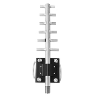 Antenne directionnelle Yagi personnalisée 2,4 G haute puissance 100 W à gain élevé 10 dBi pour la communication en extérieur