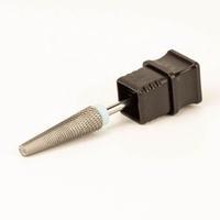 3/32 "2XF XXF gros sécurité électrique E fichier tungstène Super Long conique 5 en 1 carbure forets à ongles coupe croisée dans le stockage