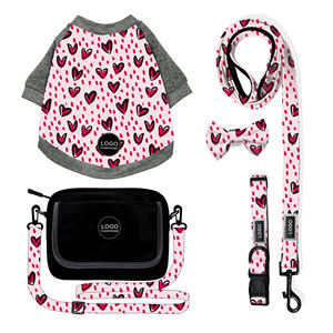 Roupa para Cães OEM Suprimentos para Animais de Estimação com Logo da Marca Personalizado Impresso Roupas de Luxo Fofas para Cães Camiseta para Filhotes - Product Image 1