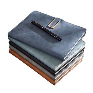 Promotion Velvet Leather High Quality <b>A5</b> Custom Logo Custom Journals <b>A5</b> Pu Glue Binding <b>Notebook</b> With Soft Cover - Product Image 1