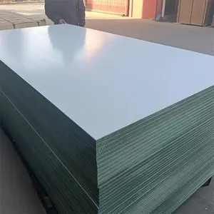 4x8 3mm 6mm 9mm 12mm 15mm 18mm MDF Bảng điều khiển đồ nội thất Trắng melamine nhiều lớp MDF Board