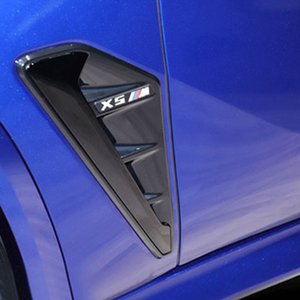 Nhà Máy Bán Buôn ABS Đen Fender Trim Lỗ Thông Hơi Bên Lưới Tản Nhiệt Cho BMW X5 G05 2019 + - Product Image 5