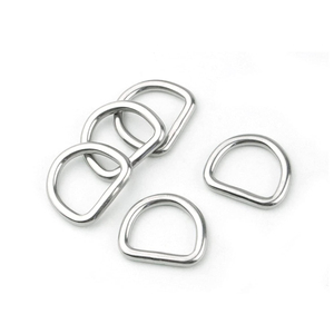 Nhẫn Hình Chữ <span class=keywords><strong>D</strong></span> Hàn Chắc Chắn Bằng Thép Không Gỉ 304 316 5Mm X 50Mm Vòng Dee Vòng Chữ <span class=keywords><strong>D</strong></span> Hàn Nặng Bằng Kim Loại - Product Image 3