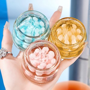 Natural Firming Anti Wrinkle Aging Hydrating Whitening <b>Face</b> Moisturizer Hydrolyzed Collagen Jelly Capsule <b>Face</b> Gel Cream - Product Image 4