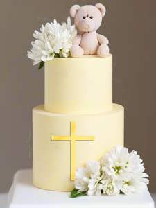 10 Uds 3,82 "X 5,59" oro Cruz pastel Toppers bautismo <span class=keywords><strong>Primera</strong></span> <span class=keywords><strong>Comunión</strong></span> pastel Topper cumpleaños fiesta hornear pastel fiesta suministros - Product Image 6