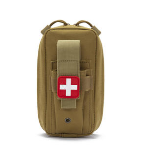 Bolsa Táctica Portátil de Nailon para Kit de Primeros Auxilios, Almacenamiento de Accesorios Médicos, Sistema de Suspensión Molle para Exteriores - Product Image 3