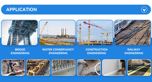 FUFUFUJING PVC Waterstop Matériau en caoutchouc Joint de construction Bouchon d'eau étanche pour l'ingénierie du béton - Product Image 4