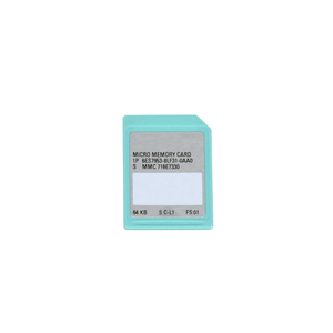 Tarjeta de memoria Micro 6ES7953-8LF31-0AA0, módulo de almacenamiento MMC de 64KB, memoria de programa confiable para equipos de control de automatización PLC - Product Image 1