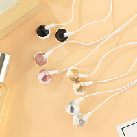 KIKI-359 Earphone Sport Murah dengan Jack 3.5MM, Kabel, Stereo, Mic untuk iPhone 4/5/6, Bahan ABS, Tahan Air IPX-1, In-Ear
