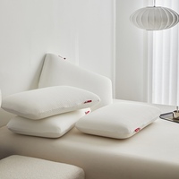 Oreiller orthopédique en mousse à mémoire de forme, doux, confortable et réglable, qualité hôtelière, en promotion