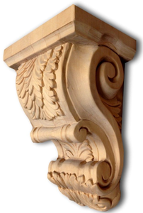 Cornice <span class=keywords><strong>Applique</strong></span> Onlay intagliata in legno in stile europeo per esterno decorativo del ristorante intagliato personalizza mensole in legno con decorazione in legno - Product Image 5