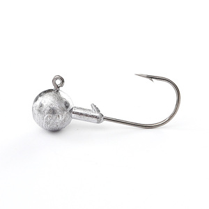 100 pz/pacco 1g <span class=keywords><strong>palla</strong></span> rotonda non verniciata testa Jig di piombo all'ingrosso - Product Image 6