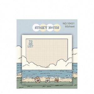 Memo <b>Pad</b> Sticky Note Cute Multicolor Custom Office Clear Reusable Sticky Notes Index Posted It Sticky Note - Product Image 5