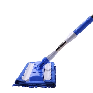 ไม้ถูพื้นอัจฉริยะ Foor Cleaners แบบหมุนได้ 360 องศา หัวเช็ดทำจากผ้าเชนิลล์ ใช้งานง่าย สะดวกสบาย สำหรับทำความสะอาดบ้านและภายนอกอาคาร พร้อมด้ามเหล็กและหัวโพลีเอสเตอร์ - Product Image 5