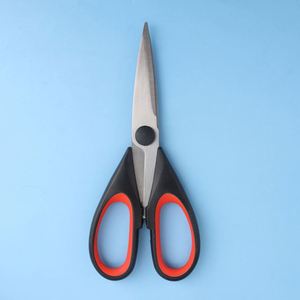 Ciseaux de cuisine classiques minimalistes, robustes, en acier inoxydable, ciseaux de cuisine robustes - Tranchants pour la viande/la volaille/les légumes, poignée ergonomique - Product Image 5