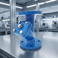 Bride de crépine en Y en fonte ductile DN15 DN800 30 "avec écran en acier inoxydable SS304 SS316 en Pipleline