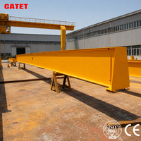 Pont roulant monopoutre durable de 15 tonnes, certifié CE, hauteur de levage de 10 m pour le levage de charges en atelier