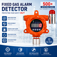 Detector de Gas Profesional a Prueba de Explosiones HIREP, Monitor ATEX LEL con Alarma Estroboscópica para Plantas Químicas de Petróleo y Gas, OEM