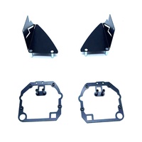 Support de montage pour lentille de projecteur LED pour accessoires d'éclairage de véhicule, compatible avec Kia K3 2018-2021, supports et cadres de montage pour éclairage LED
