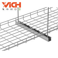 Bac à câbles en acier inoxydable SS304 de type panier avec connexion rapide