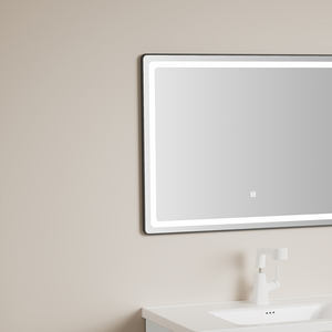 Precio de fábrica Venta caliente con vanidad de material de acero inoxidable Gabinetes de baño de estilo moderno para la venta Iluminación de vanidad de baño - Product Image 4