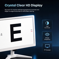 Tableau d'acuité visuelle LCD AIST 19 pouces 185B BAI, moniteur numérique ultra-fin pour l'acuité visuelle, pour clinique d'optométrie