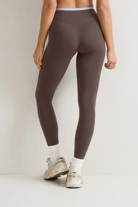Conjunto Deportivo de Alta Calidad de 2 Piezas para Mujer, Leggings de Doble Cintura, Ropa Deportiva para Fitness y Yoga, Sujetador Deportivo con Escote Redondo Doble, Conjuntos para Gimnasio - Product Image 6