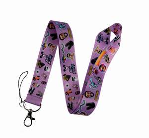 Cartoon stampato Star Singer <span class=keywords><strong>Bad</strong></span> Bunny Long Strap cordino per telefono cordini appesi in poliestere - Product Image 6