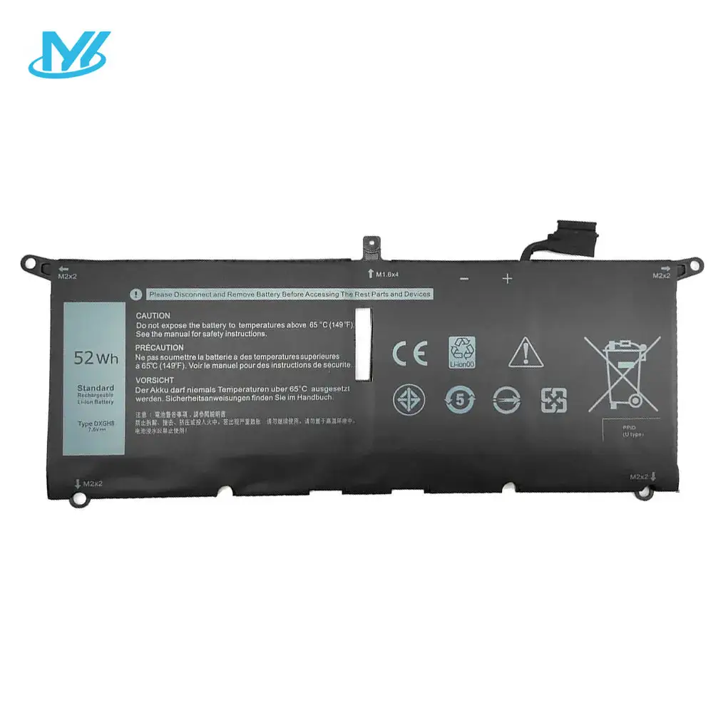 XPS 13 9370 9380 Inspiron 13 7390 7391 2-in-1 5390 5391 14 7490 위도 3301 Vostro 13 5390 5391 용 HK6N5 노트북 배터리