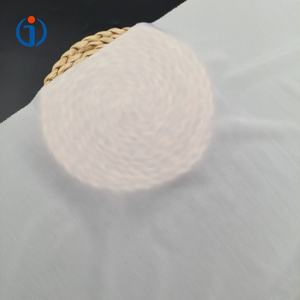 Chine usine plus récent tissé blanc 100% polyester pêche Koshibo crêpe tissus pour la fabrication de robes - Product Image 2