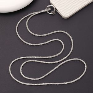 En gros, Cordon de téléphone de luxe en strass, Chaîne bandoulière scintillante effet diamant avec patch transparent anti-perte et sangle antichoc - Product Image 6