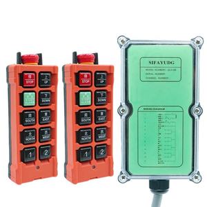 Control Remoto Inalámbrico Industrial para Mini Polipasto Eléctrico de 8 Botones de Velocidad Única y Respuesta Rápida - Product Image 3