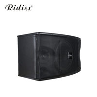 Haut-parleur audio multimédia TDK810 rectangulaire simple de 10 pouces 120W pour KTV, salle privée, conférence, danse, formation et maison