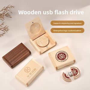 X527 - Memoria USB de Madera al por Mayor para Regalos de Boda y Corporativos, Pendrive de Madera - Product Image 3
