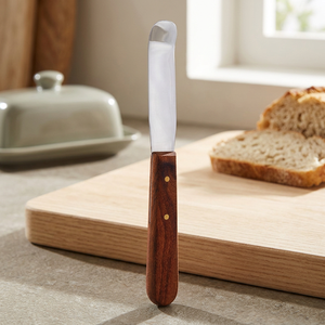 Espátula Dental de Acero Inoxidable BK Industries con Mango de Madera, Agarre Ergonómico, Instrumento Manual Clase I con Certificación CE - Product Image 4