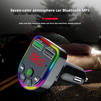 Lecteur de voiture S1 Bluetooth MP3 en vente flash avec port de charge pour appels mains libres, lecture de chansons avec lumière LED