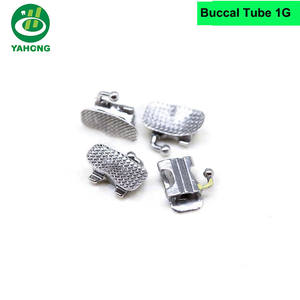 Yahong ortodontik diş 1st Molar cabrio tek Roth bukkal tüp örgü tabanı ile - Product Image 5