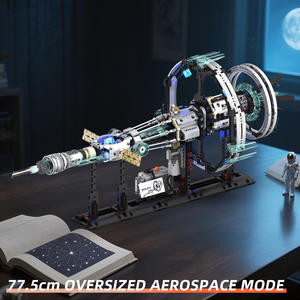 Orion stazione <span class=keywords><strong>spaziale</strong></span> e veicolo <span class=keywords><strong>spaziale</strong></span> Kit modello 963 pz plastica aerospaziale esploratore navi spaziali giocattolo educativo per bambini - Product Image 6