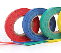 Selang Susut Panas Kaliber Sedang Multi-Ukuran Panjang Kustom 4.5mm-22mm Multi Warna Poliolefin Pelindung Kabel Tegangan Terukur 1kv