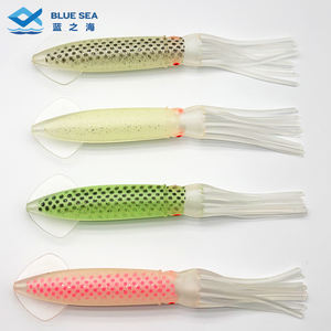 Appâts souples de pêche en forme de calamar et pieuvre, 22 cm, couleurs assorties, pour la pêche au calamar - Product Image 1